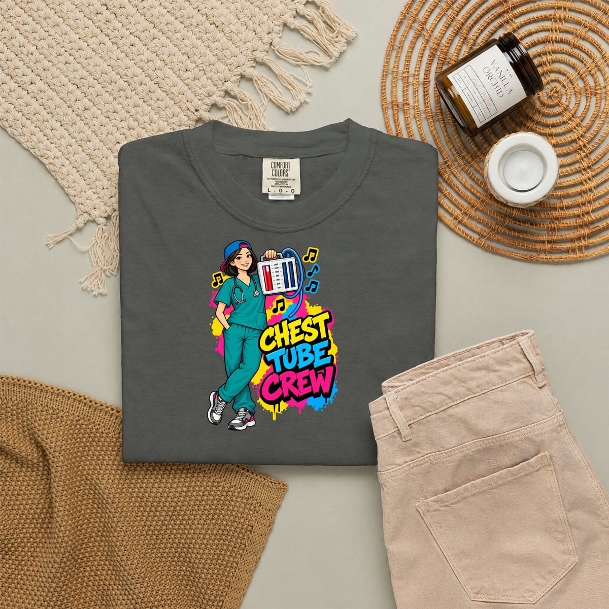 Chest Tube Crew ICU Women's Nurse Tee