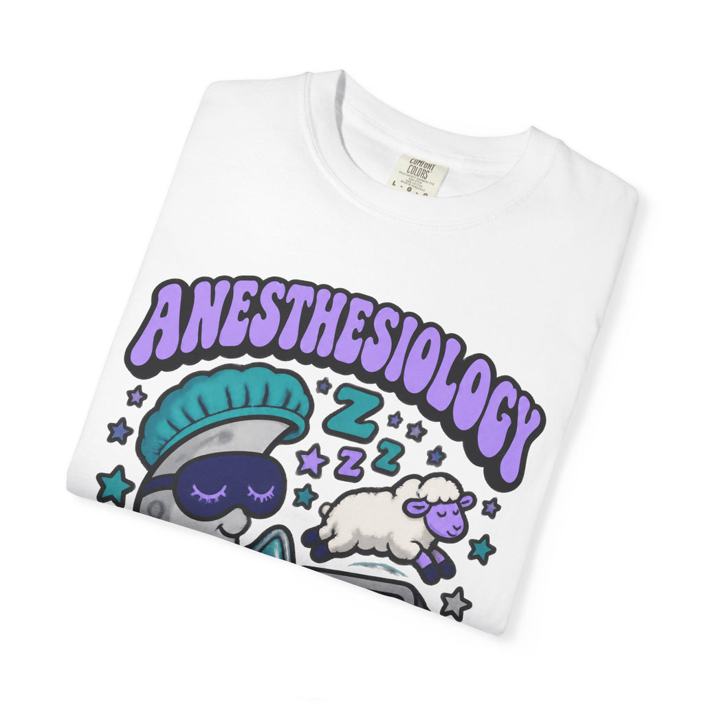 Anesthesiology Sleep Is My Specialty Funny Anesthesiologist Comfort Colors T-Shirt