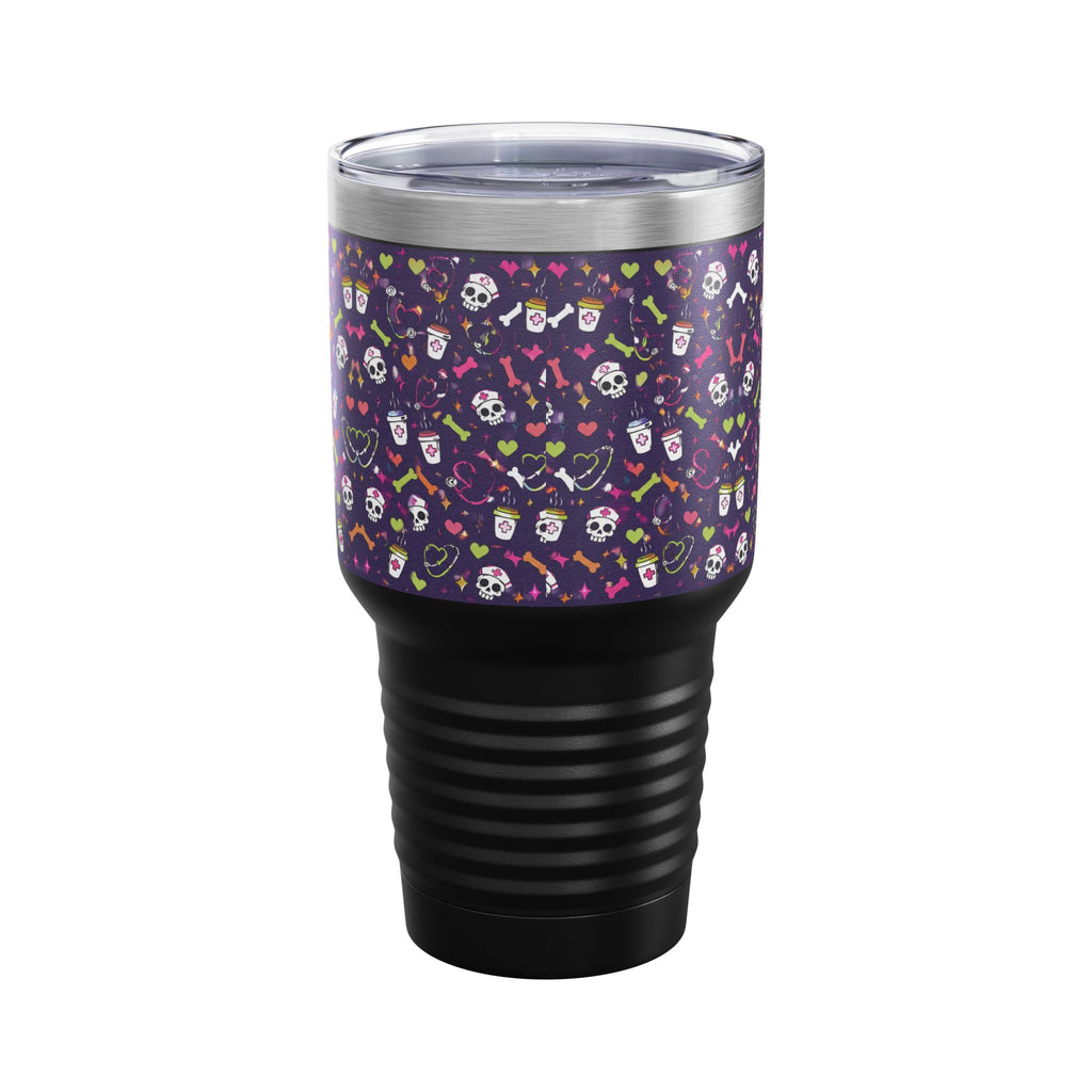 Skeleton Crew Skinny Skeleton Nurses 30oz Tundra Tumbler