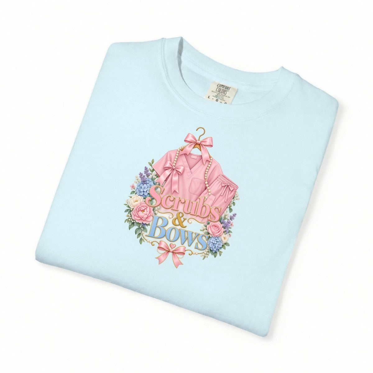 Scrubs and Bows Nurse Tee