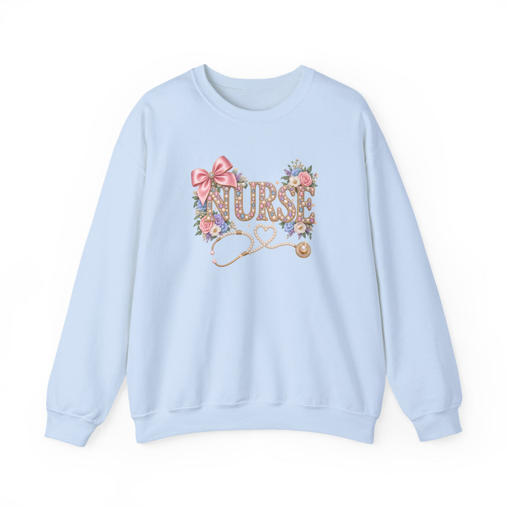 Bling Nurse Crewneck Sweatshirt