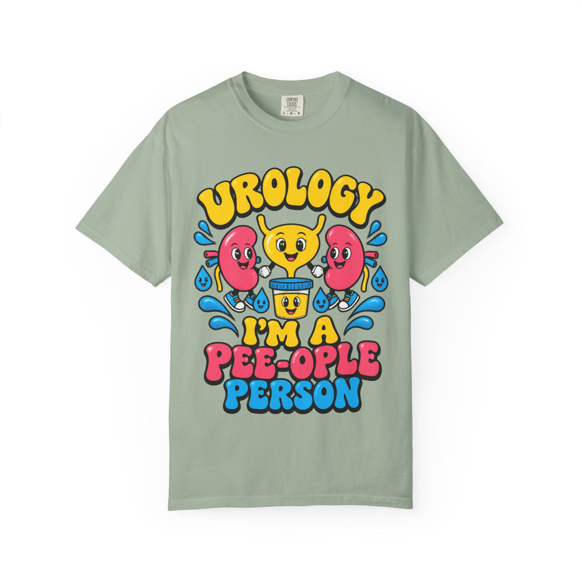 Urology I'm a Pee-ople Person Funny Urologist Comfort Colors T-Shirt