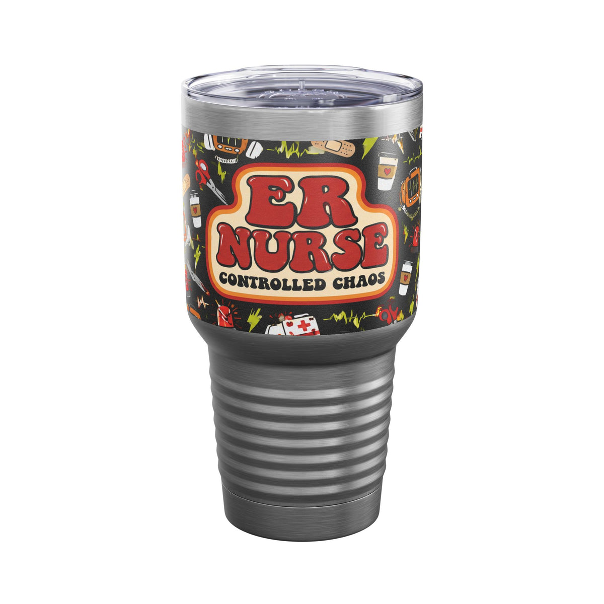 ER Nurse Controlled Chaos 30oz Tundra Tumbler
