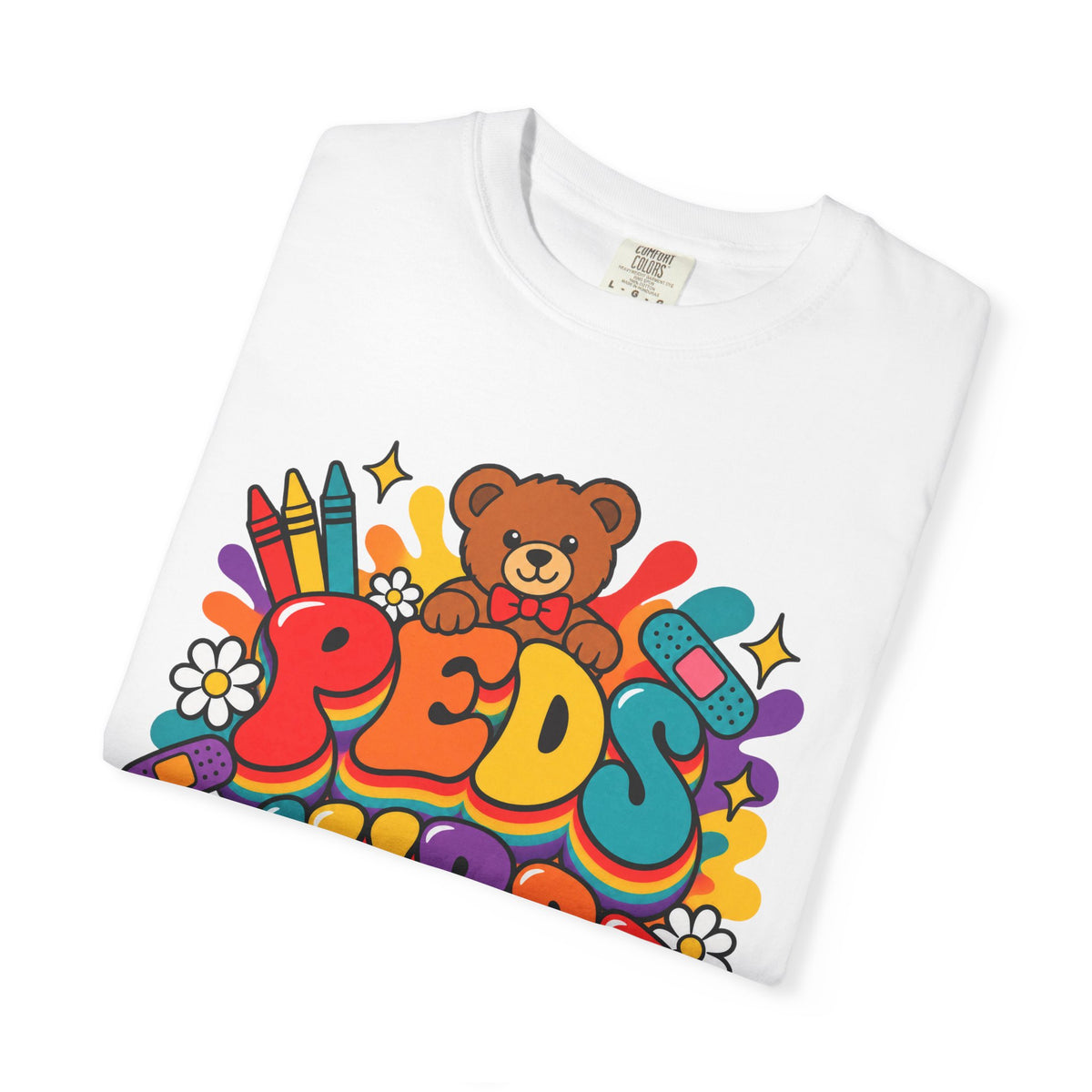 Peds Nurse Pediatrics Comfort Colors T-Shirt