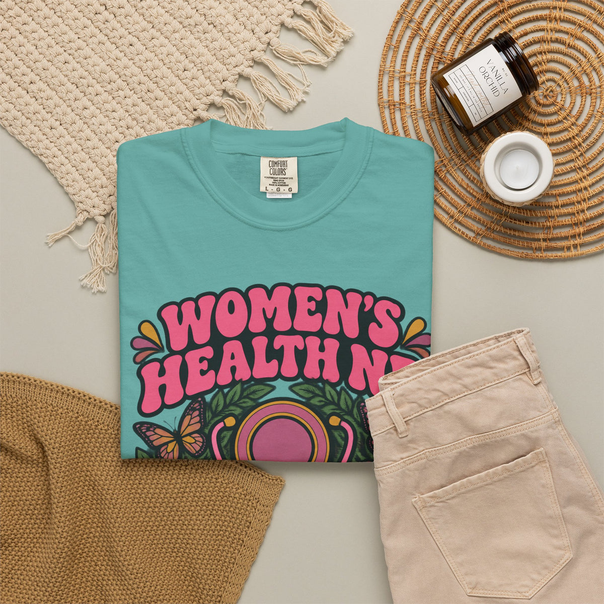 Women's Health NP Empowering Women One Visit at a Time Comfort Colors T-Shirt