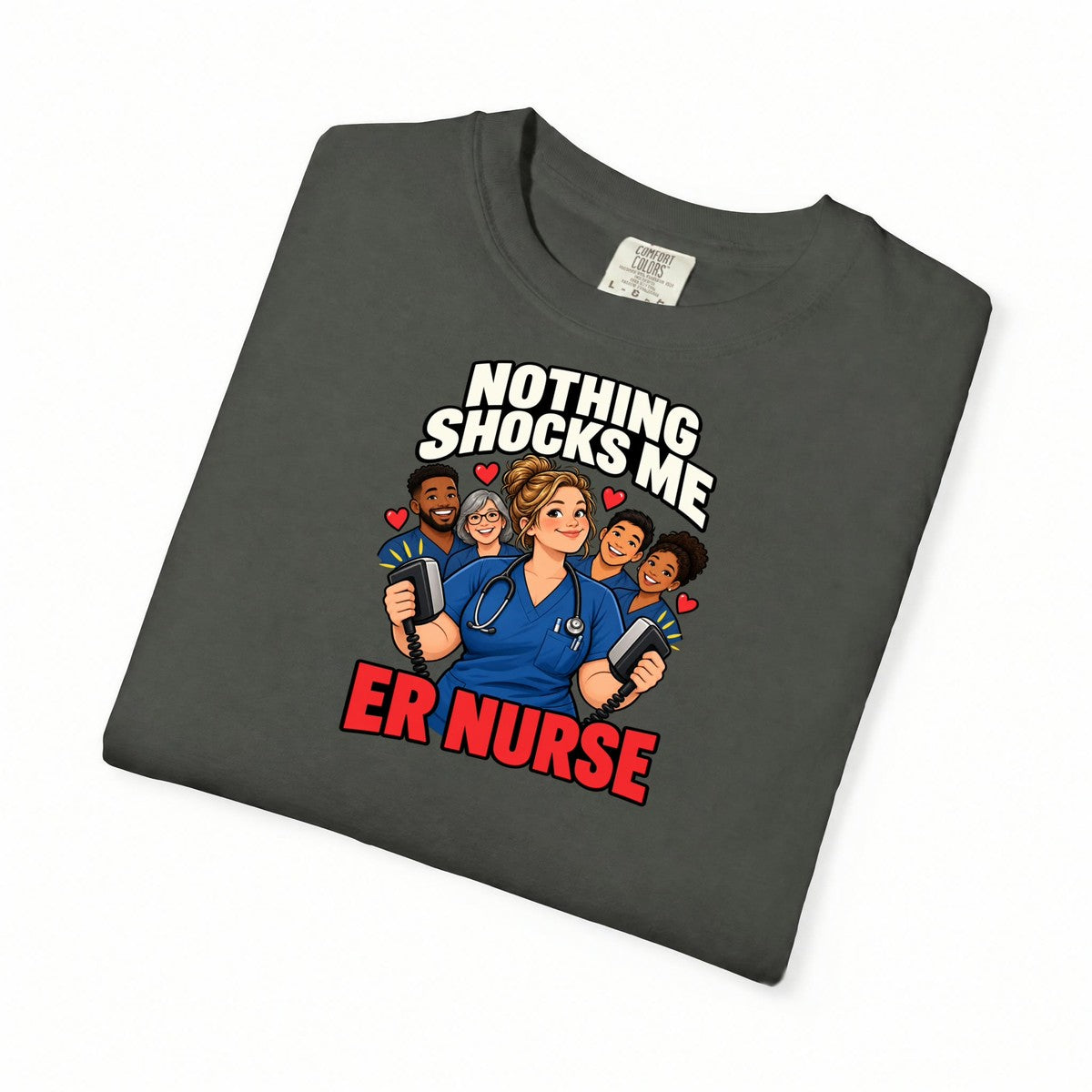 Nothing Shocks Me ER Women's Nurse Tee
