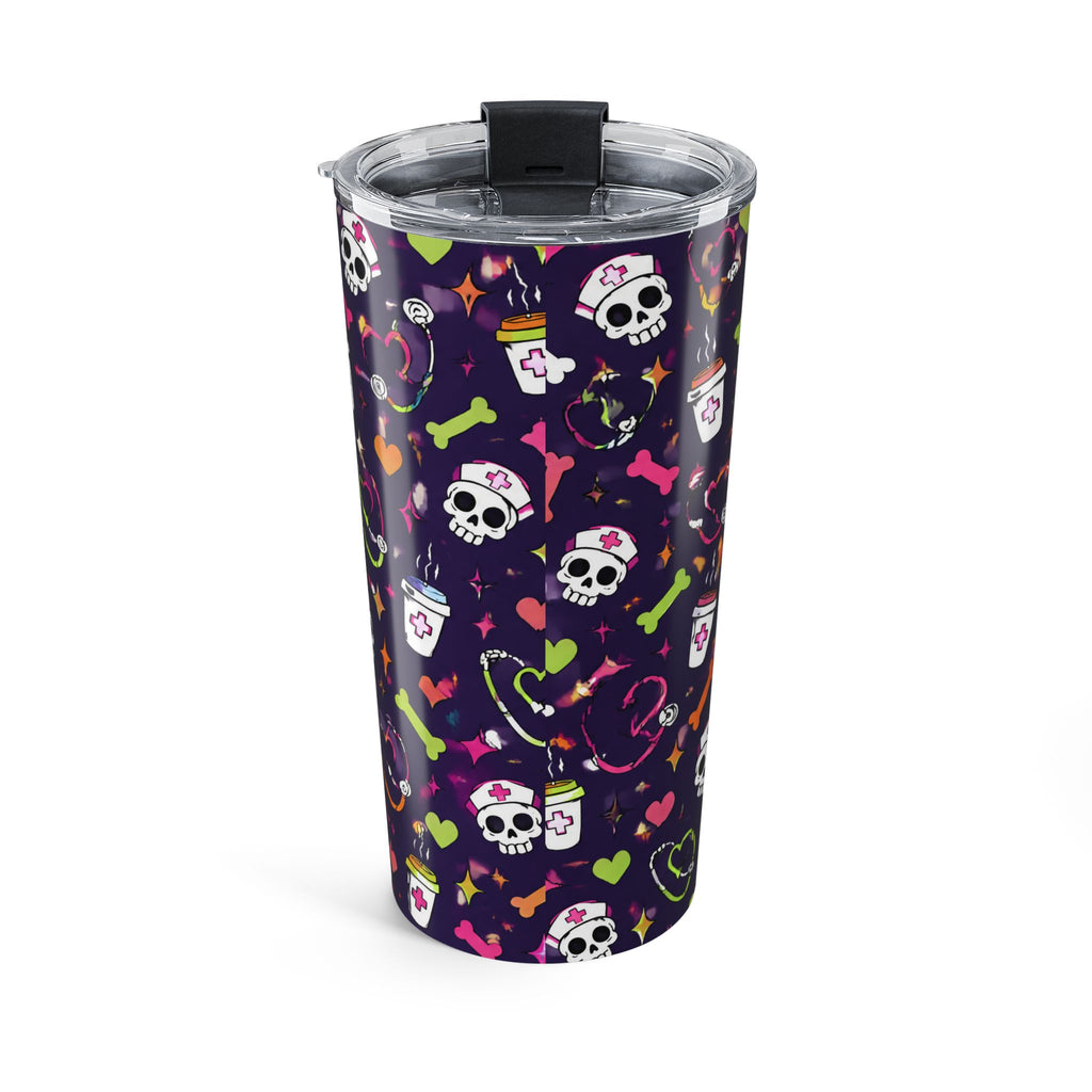 Skeleton Crew Skinny Skeleton Nurses 20oz Skinny Tumbler