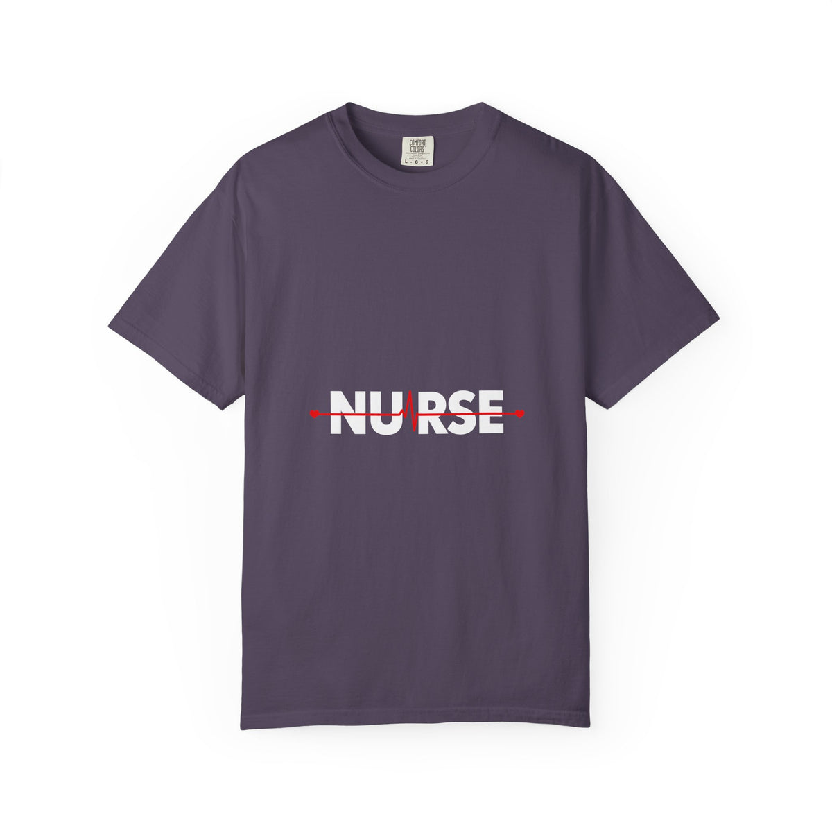 Nurse Heartbeat EKG Line Comfort Colors T-Shirt