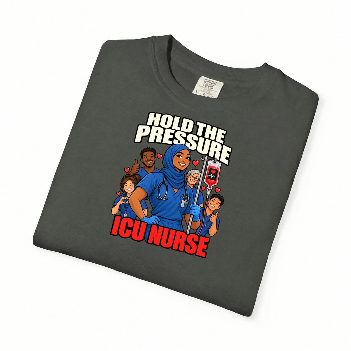 Hold the Pressure Levo ICU Women's Nurse Tee