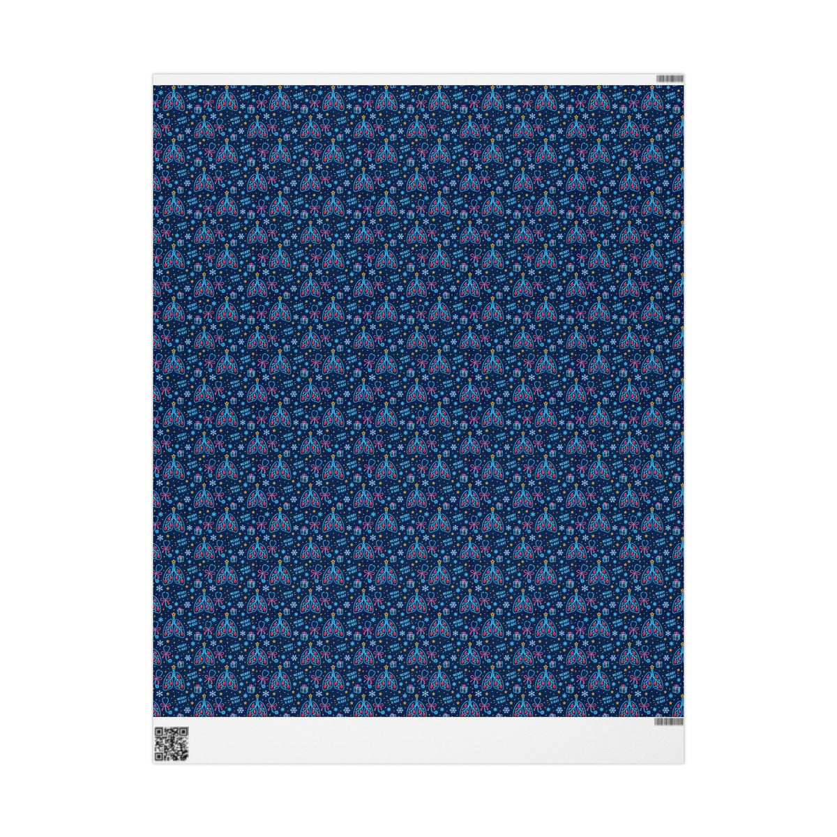 Merry X-Ray Lungs Christmas Tree Nurse Wrapping Paper