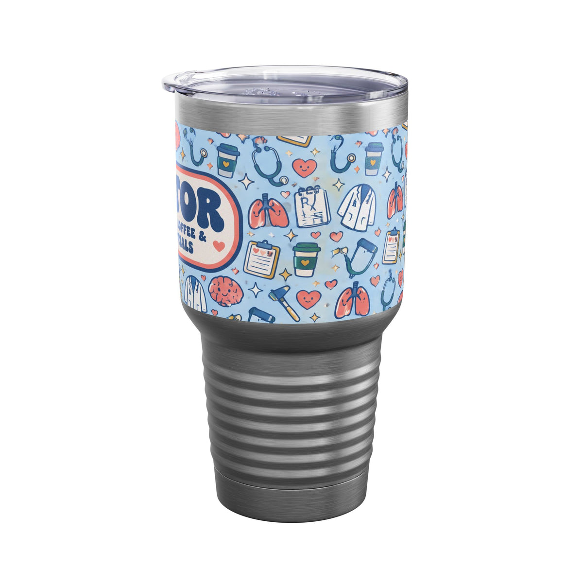 Doctor Powered by Coffee and Differentials 30oz Tundra Tumbler