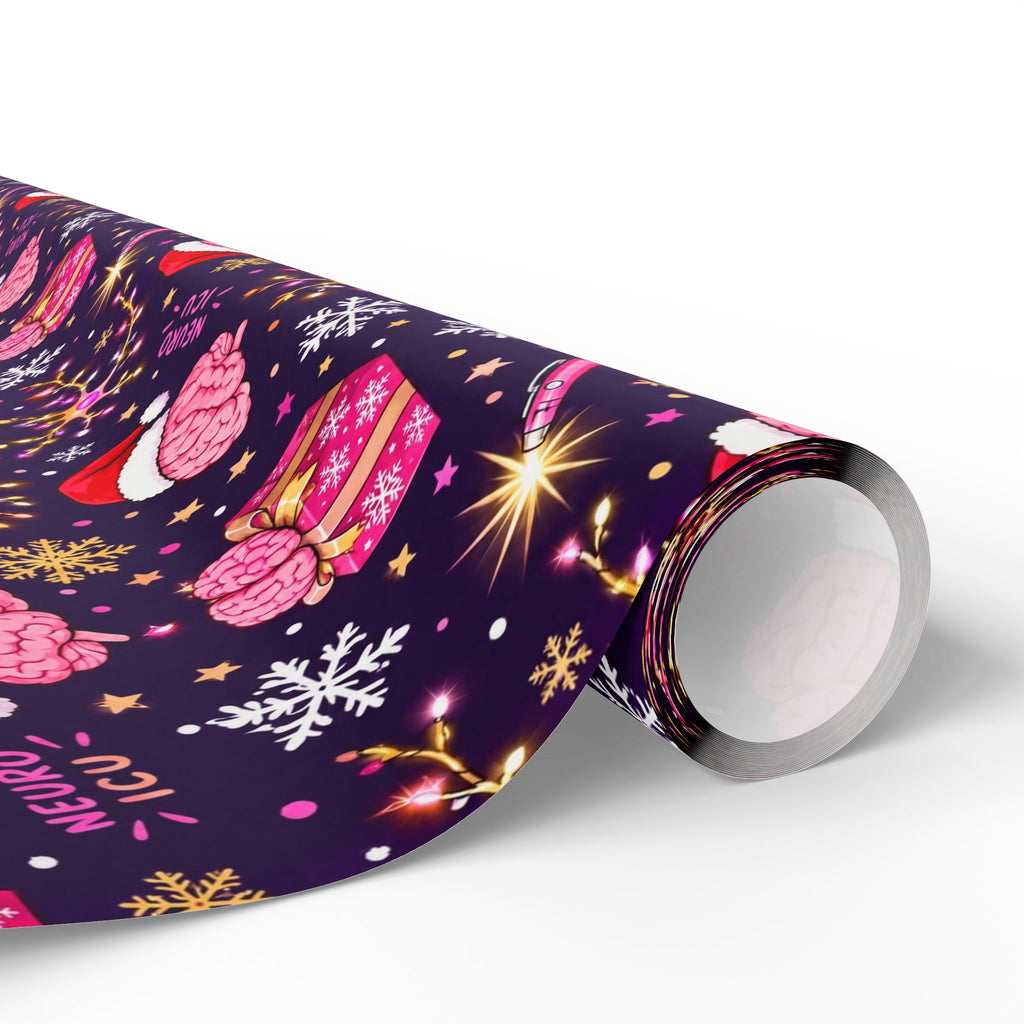 Neuro ICU Nurse Christmas Wrapping Paper
