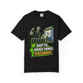 4 Shifts 6 Energy Drinks 1 Discharge Skeleton Male Nurse Comfort Colors T-Shirt