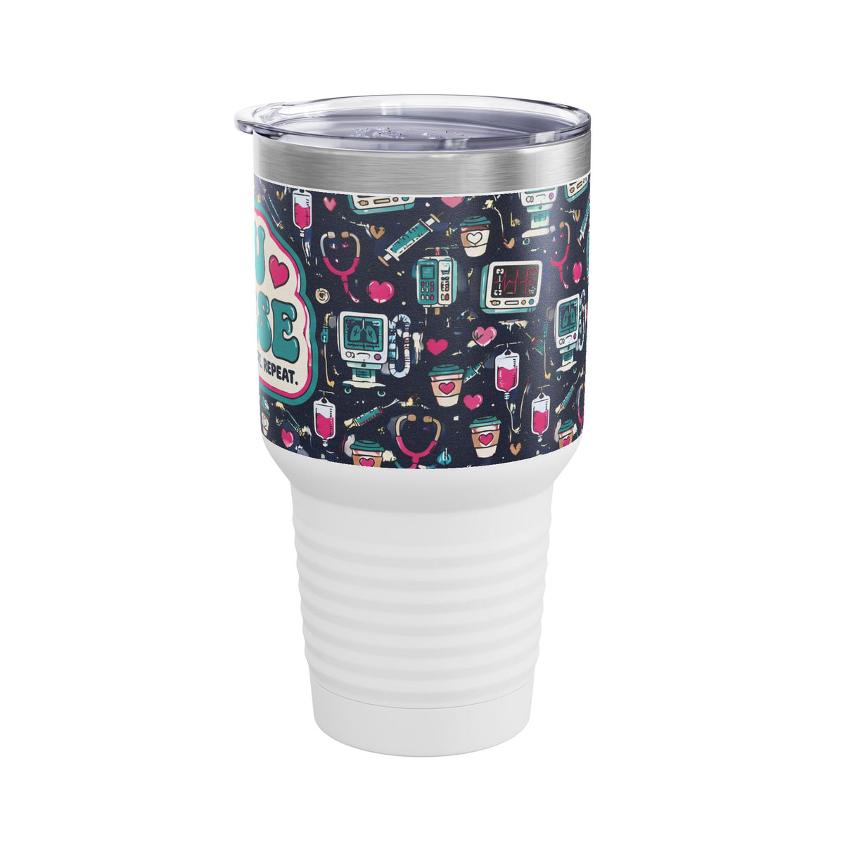 ICU Nurse Titrate Ventilate Repeat 30oz Tundra Tumbler