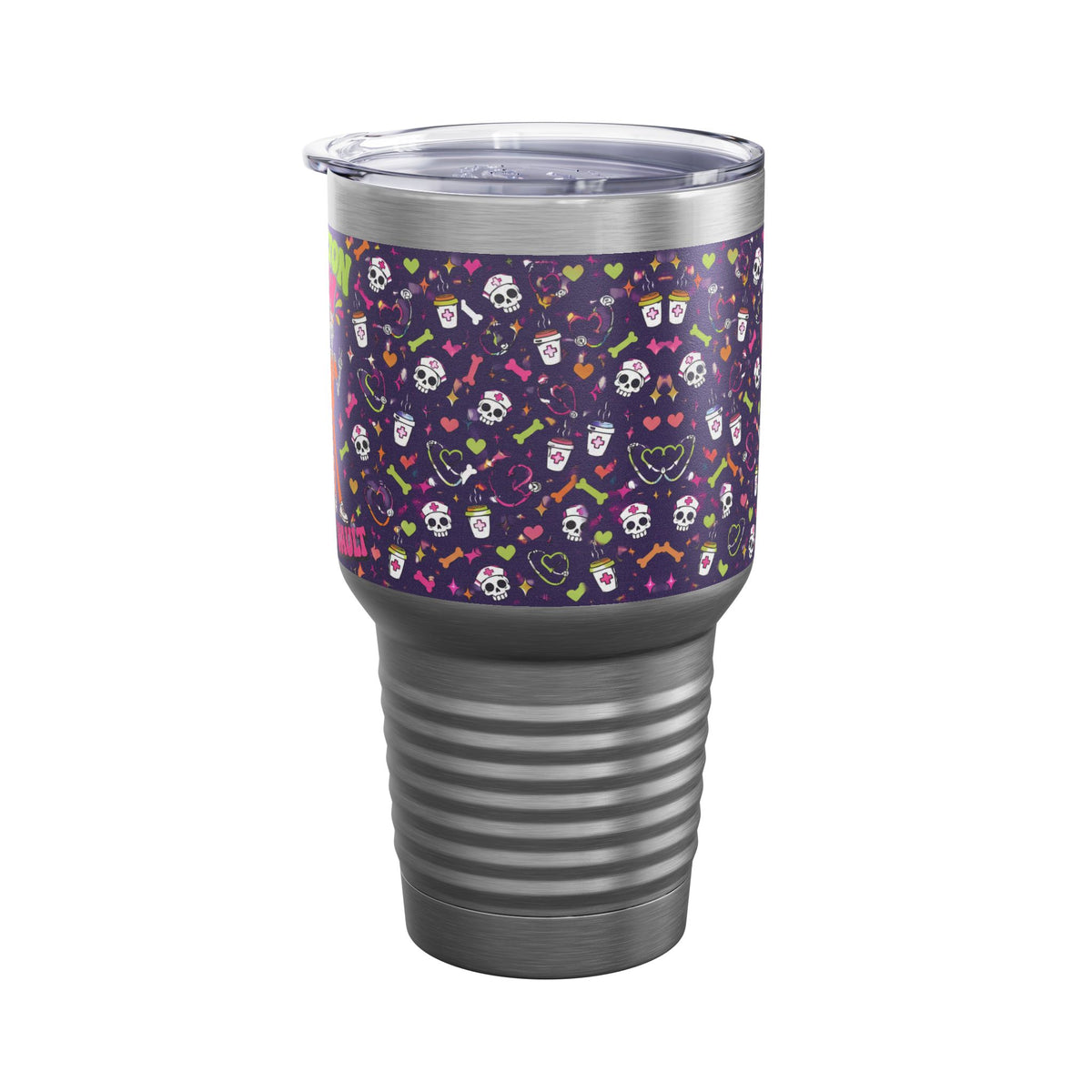 Skeleton Crew Skinny Skeleton Nurses 30oz Tundra Tumbler
