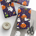 Halloween Nurse Wrapping Paper Pumpkin Nurse