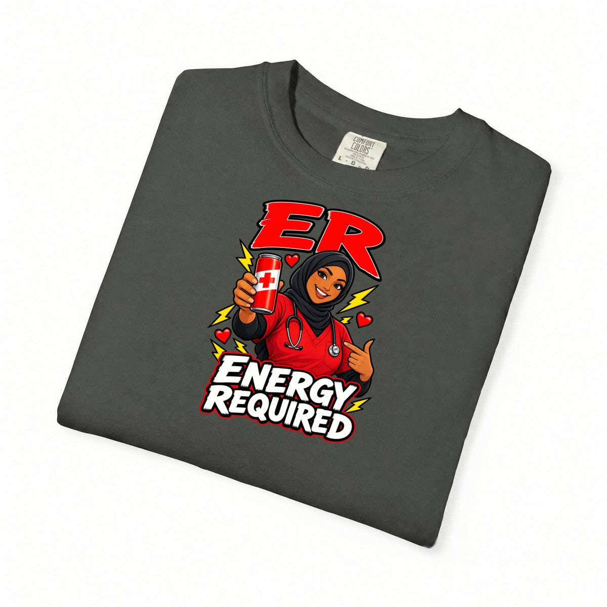 ER Energy Required ER Women's Nurse Tee