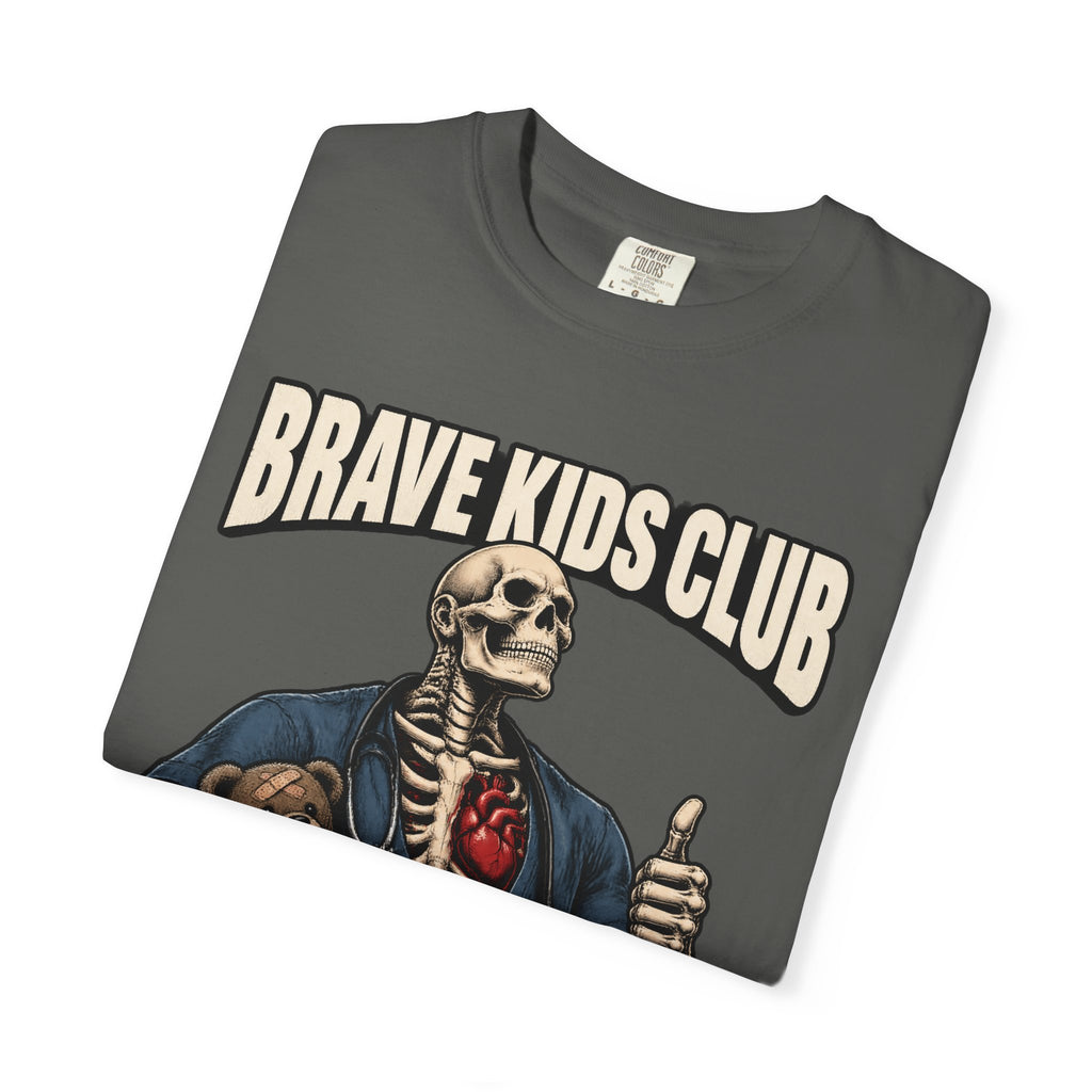 Brave Kids Club Skeleton Peds Nurse Comfort Colors T-Shirt