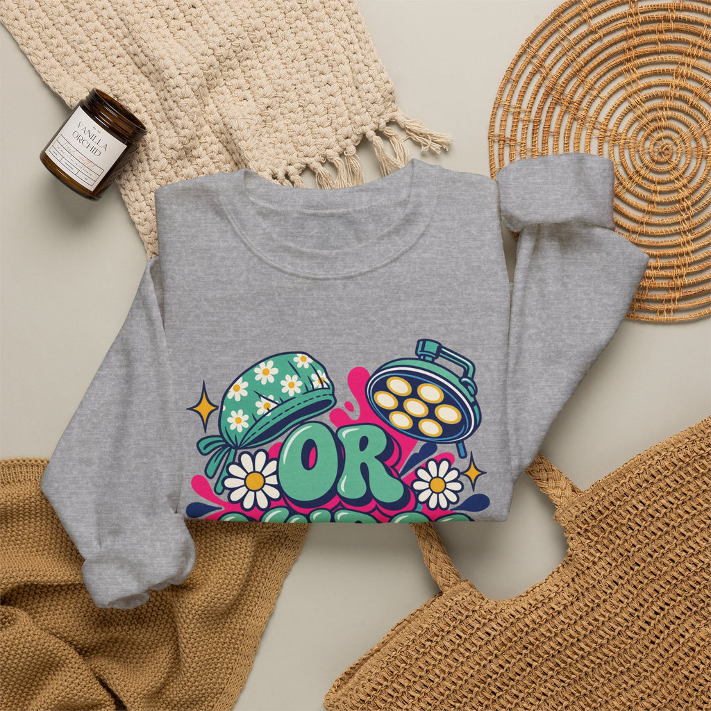 OR Nurse Operating Room Crewneck Sweatshirt