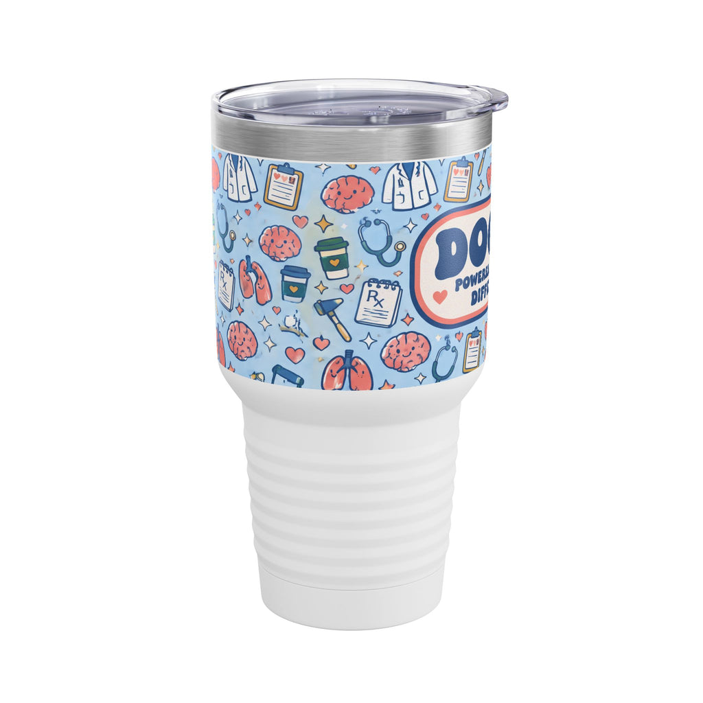 Doctor Powered by Coffee and Differentials 30oz Tundra Tumbler