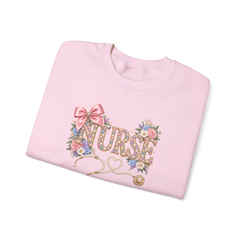 Bling Nurse Crewneck Sweatshirt