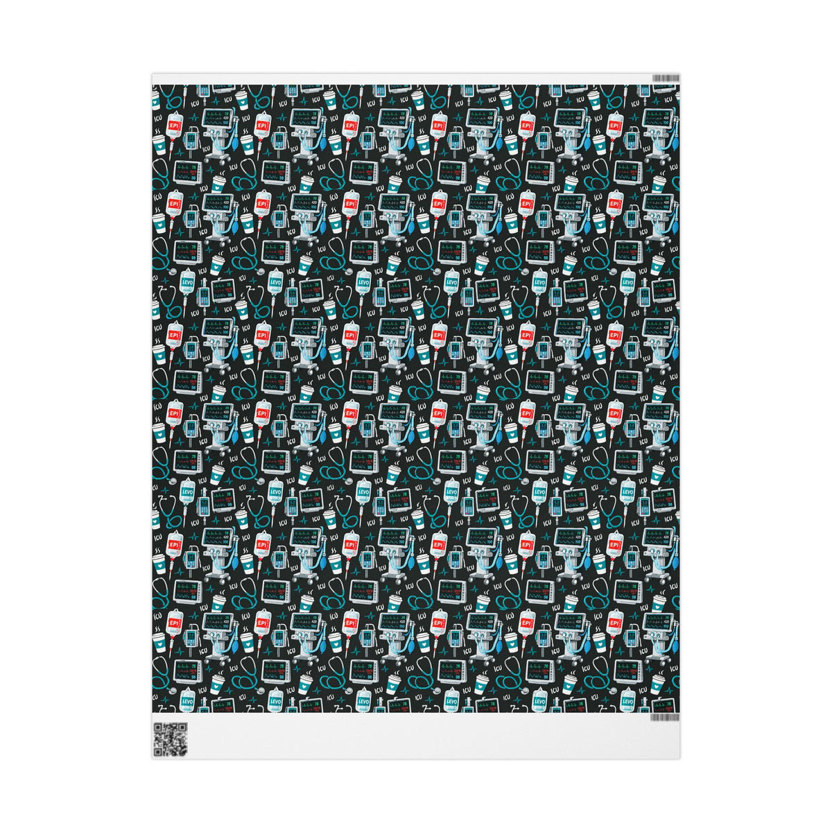 ICU Nurse Wrapping Paper Year Round