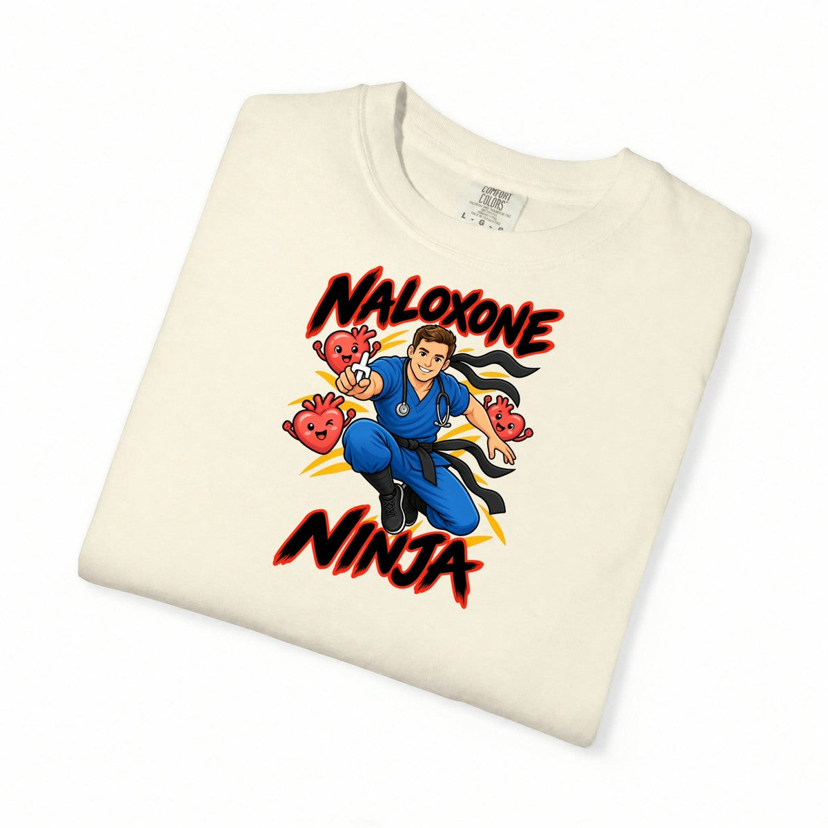 Naloxone Ninja ER Nurse Tee (Classic Cut)