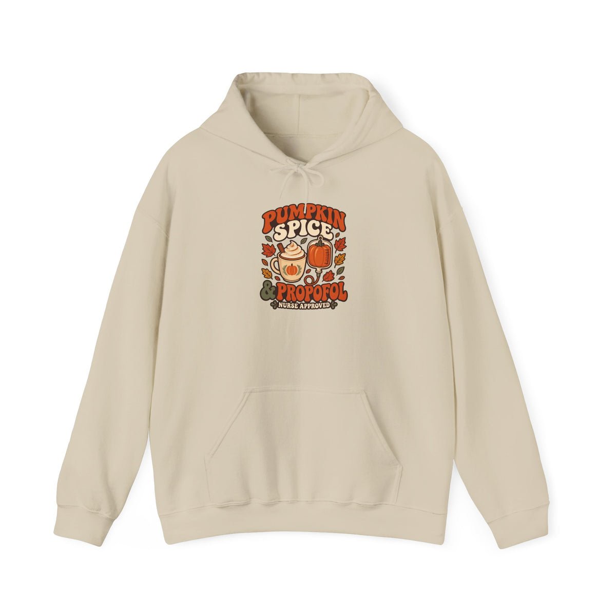 Pumpkin Spice & Propofol Fall Nurse Hoodie
