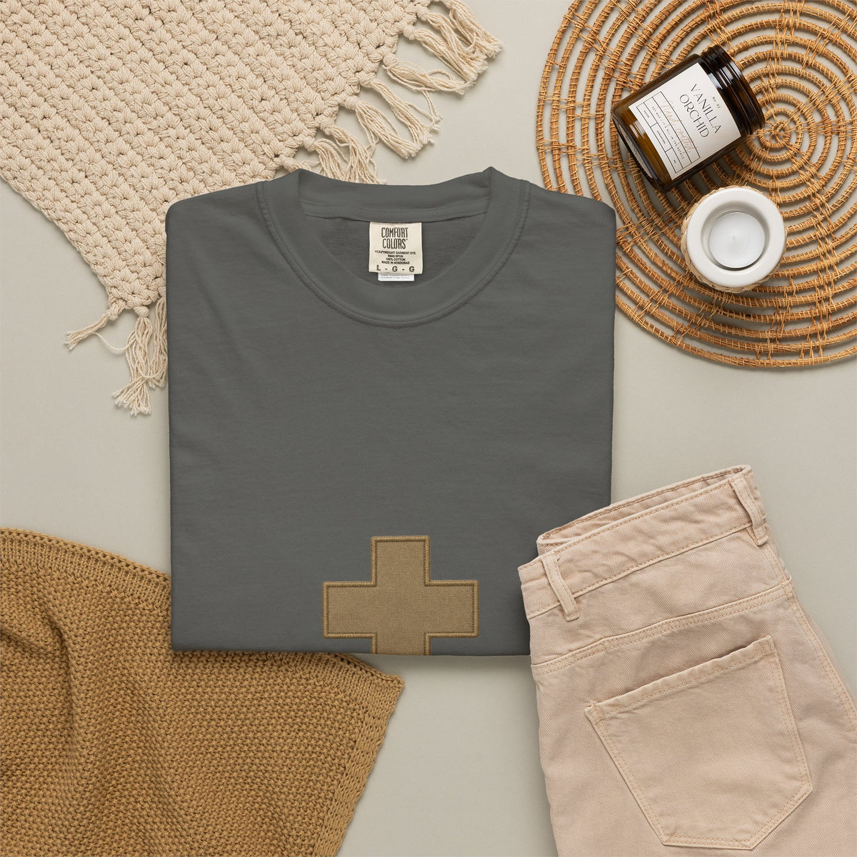Nurse Desert Tan Camo Comfort Colors T-Shirt
