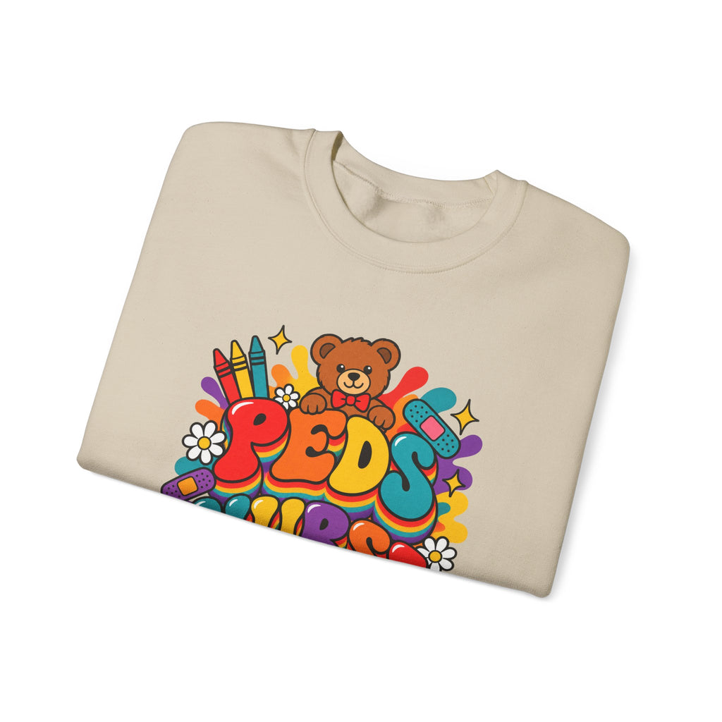 Peds Nurse Pediatrics Crewneck Sweatshirt