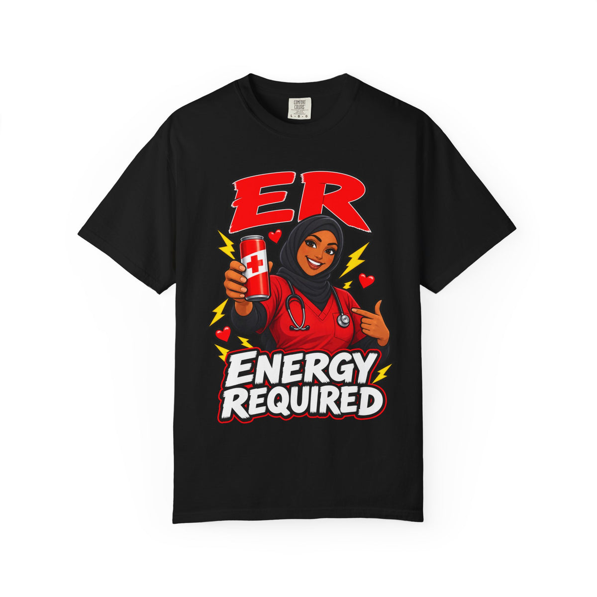 ER Energy Required ER Women's Nurse Tee