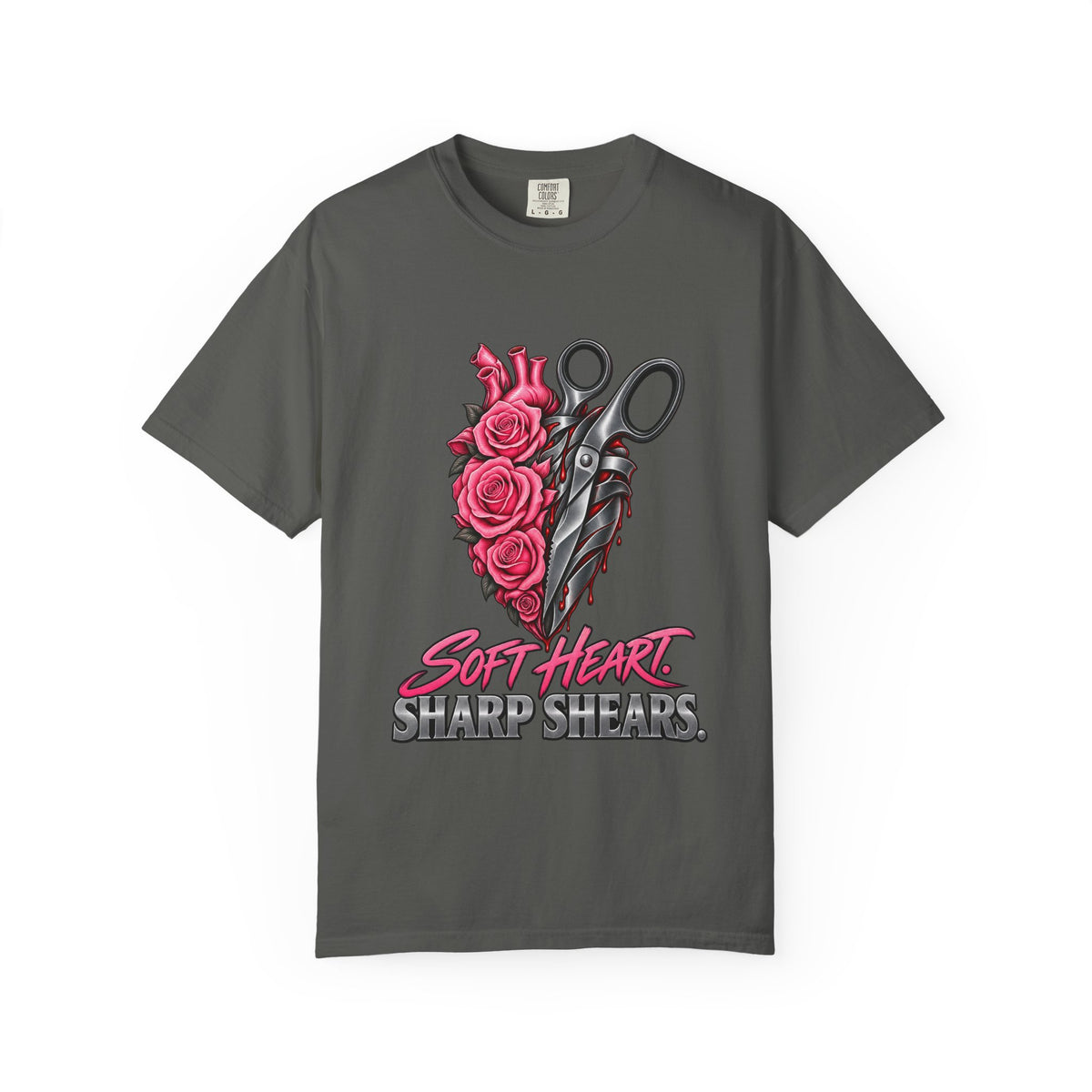 Soft Heart Sharp Shears Nurse Comfort Colors T-Shirt