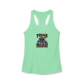 Triage I Decide Who Waits Skeleton ER Nurse Women's Racerback Tank Top