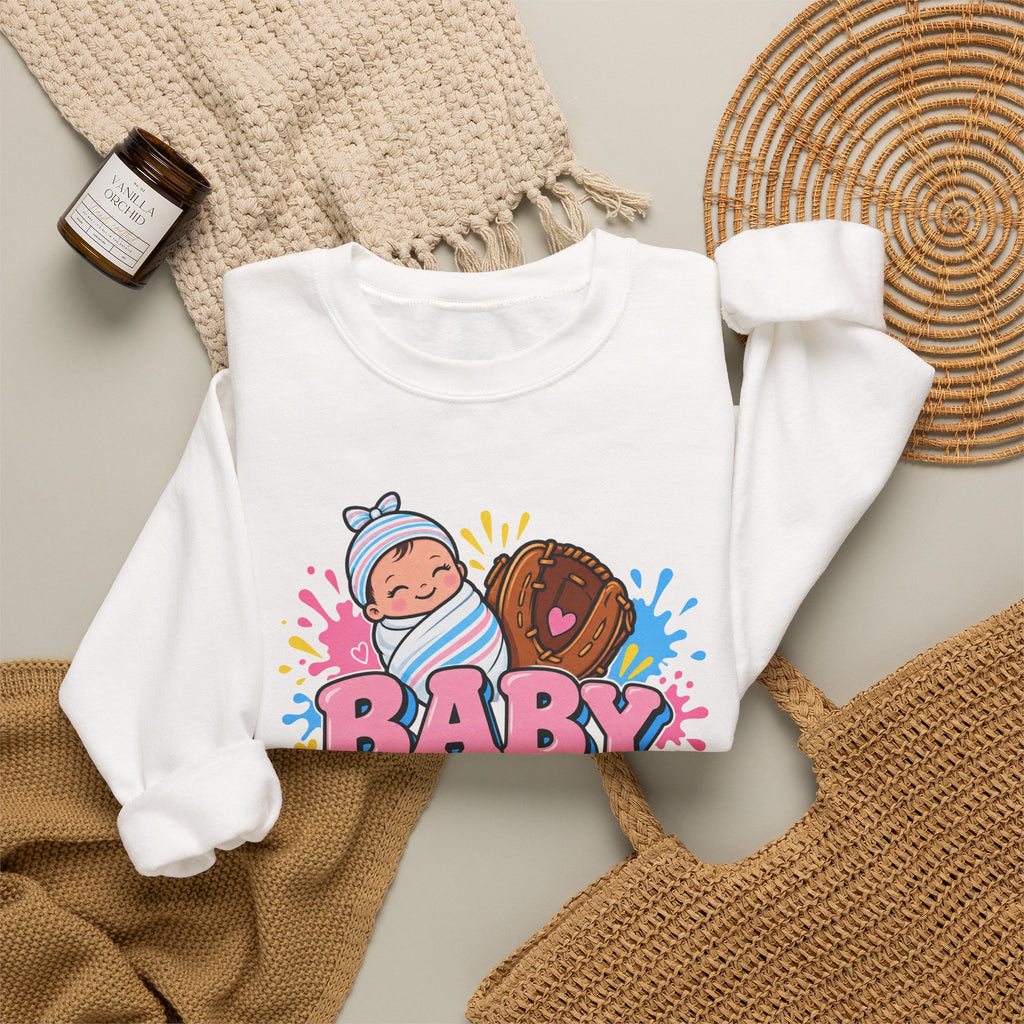 Baby Catcher Labor and Delivery Nurse Crewneck Sweatshirt