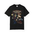 Intubation Station All Aboard Skeleton Respiratory Therapist Comfort Colors T-Shirt
