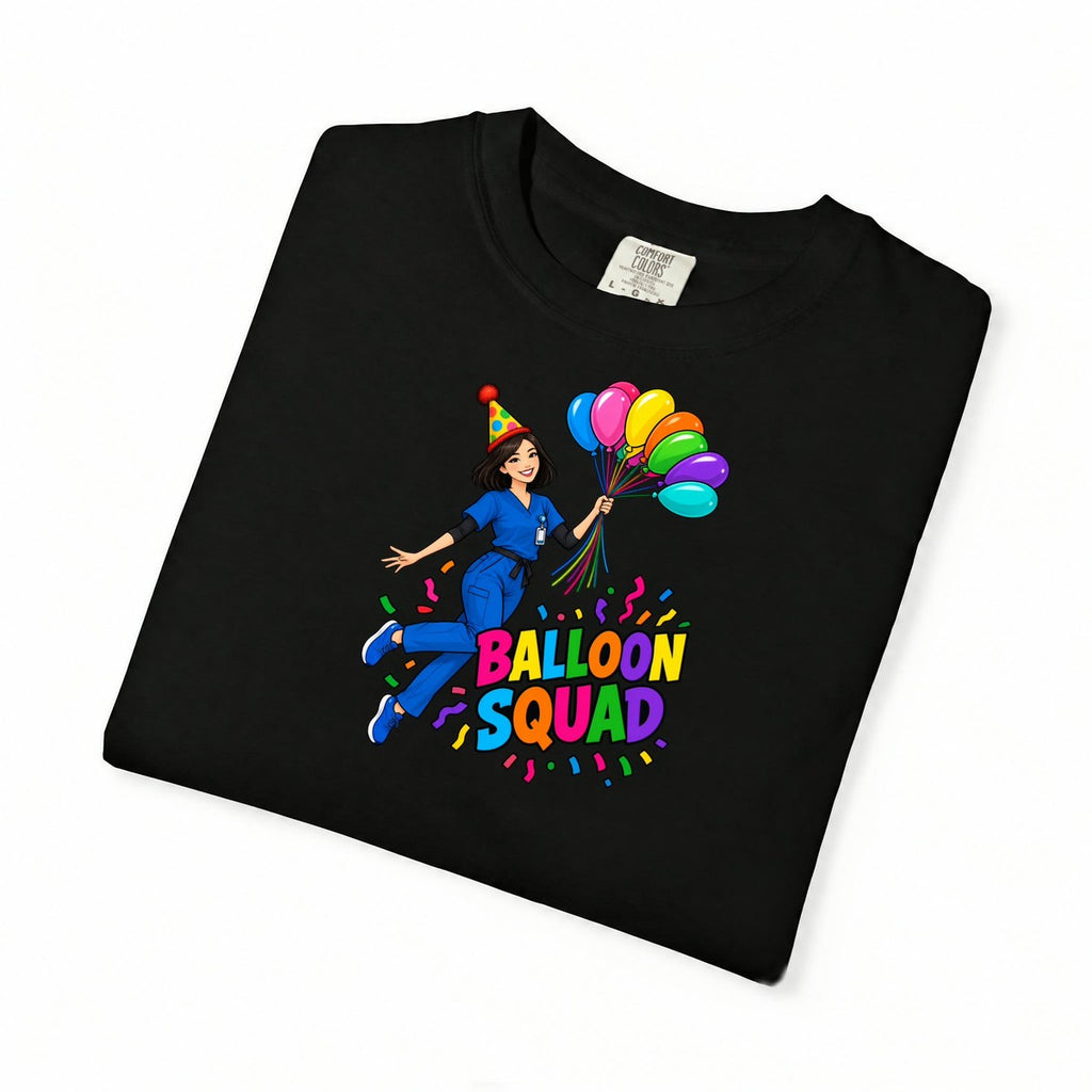 Balloon Squad Cath Lab Cardiac Women's Nurse Comfort Colors T-Shirt
