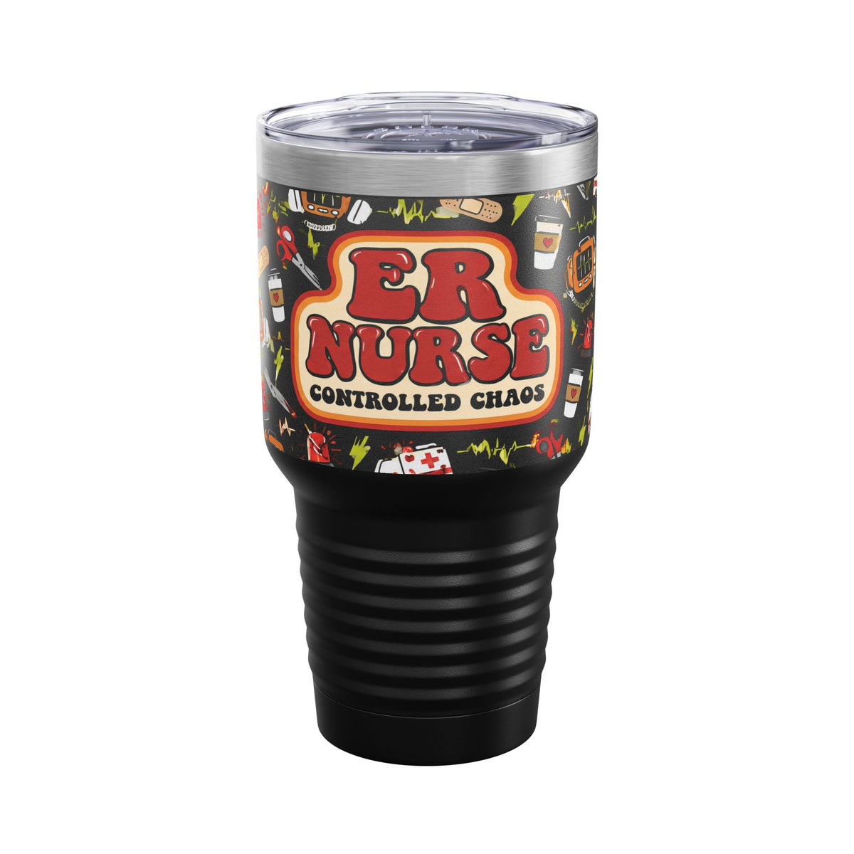 ER Nurse Controlled Chaos 30oz Tundra Tumbler