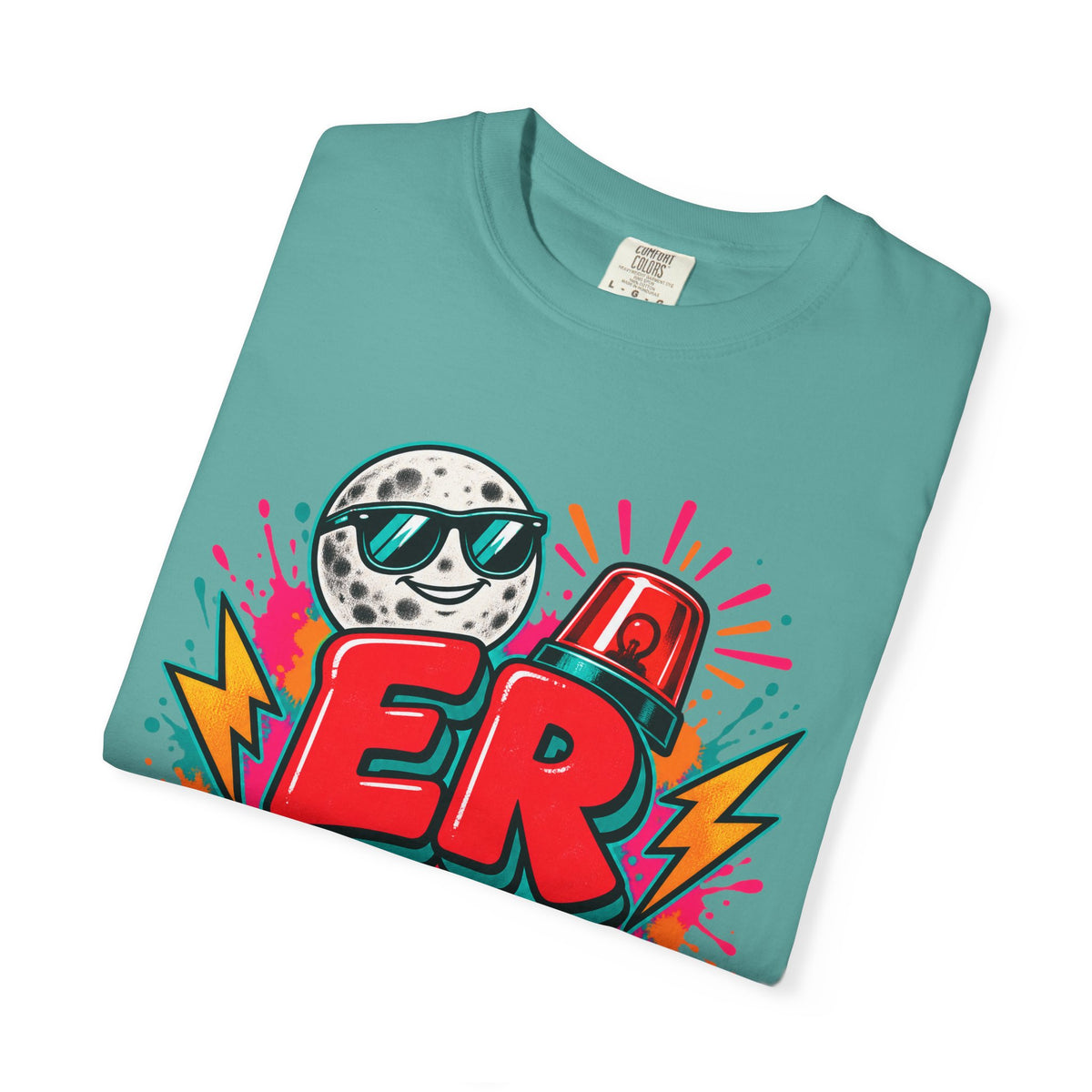 ER Crew We Don't Say the Q-Word ED Nurse Comfort Colors T-Shirt