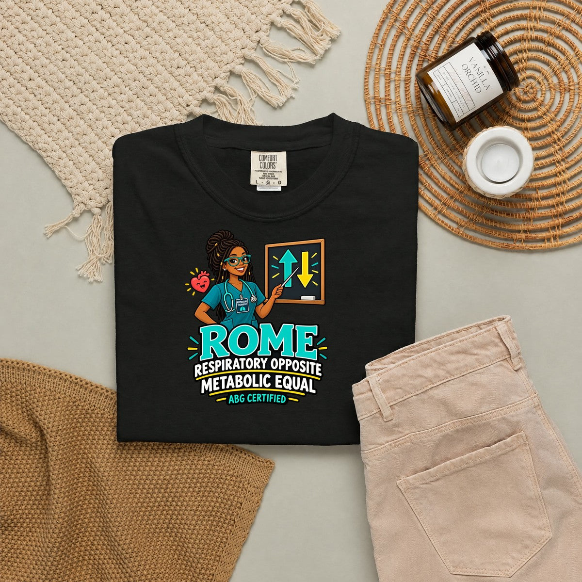 ROME Respiratory Opposite Metabolic Equal RT Tee