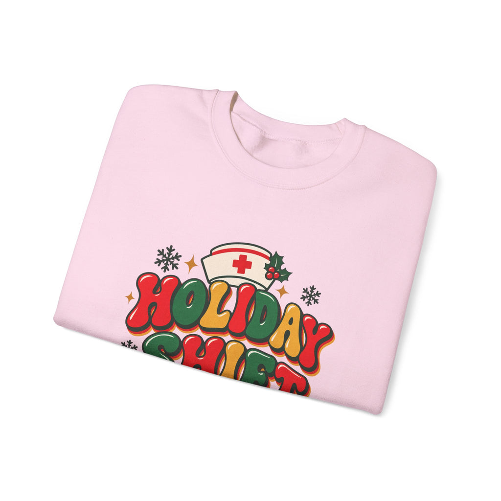 Holiday Shift Nursing Through the Holidays Crewneck Sweatshirt