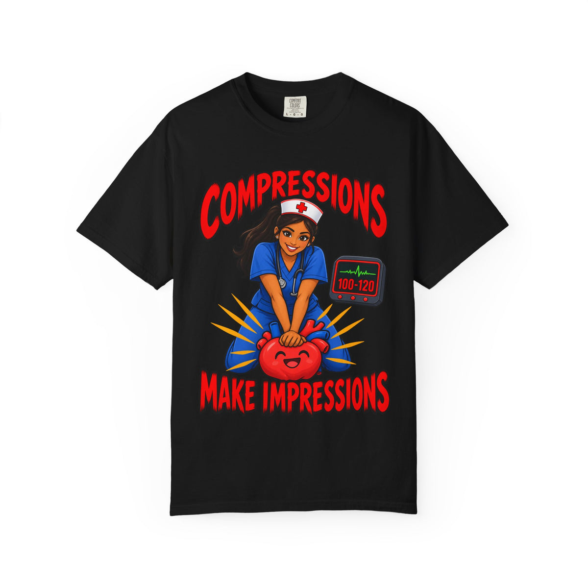 Compressions Make Impressions Women's Nurse Tee