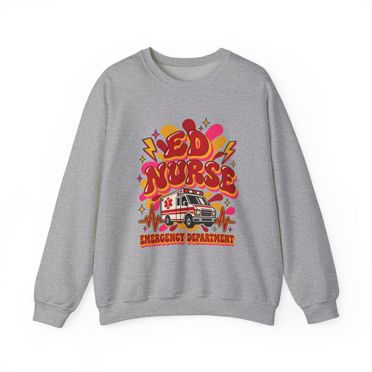 ED Nurse Emergency Department Crewneck Sweatshirt