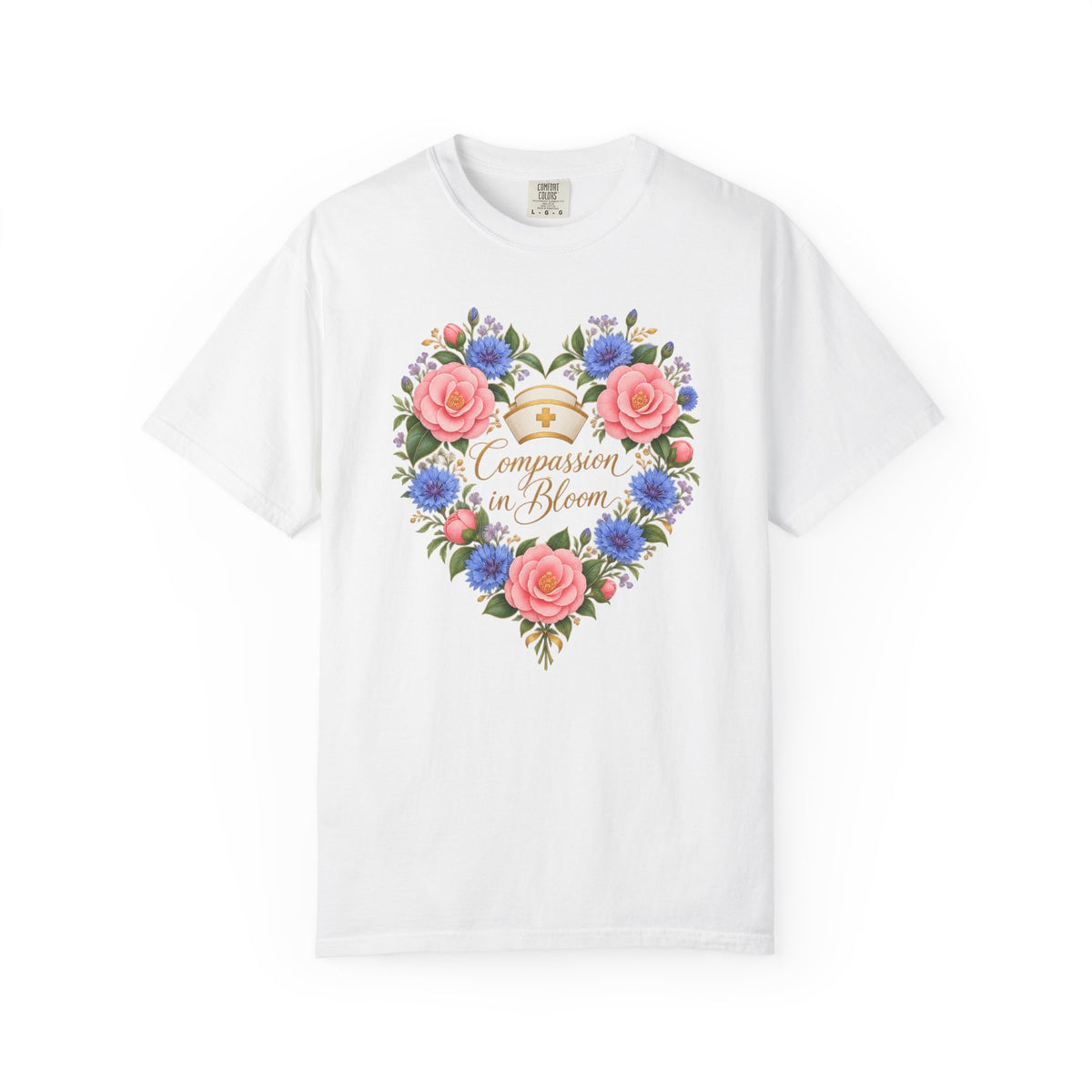 Compassion in Bloom Nurse Tee
