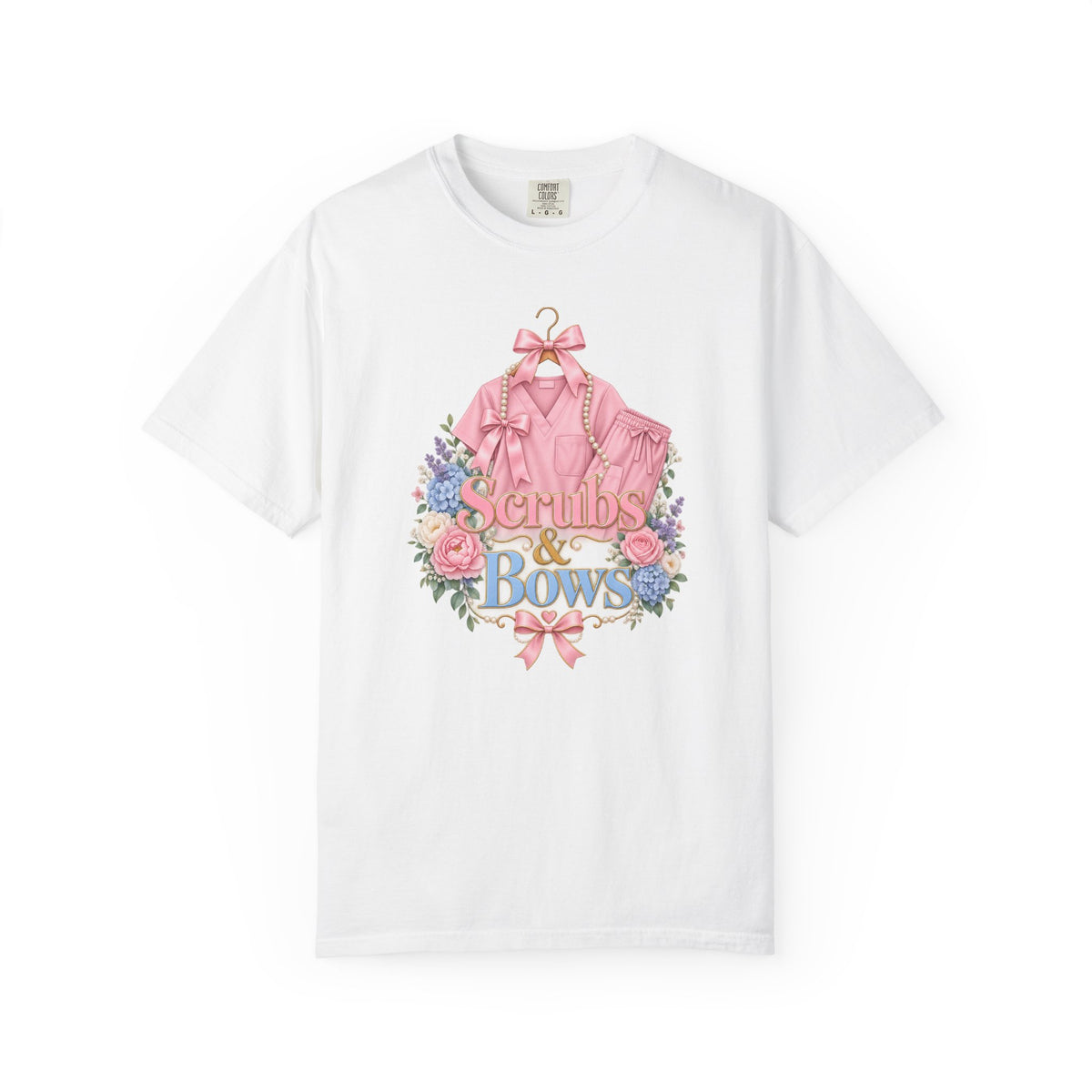 Scrubs and Bows Nurse Tee