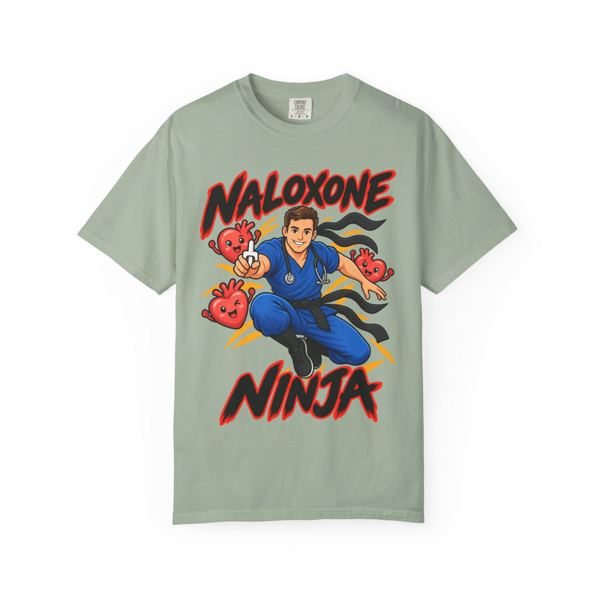 Naloxone Ninja ER Nurse Tee (Classic Cut)