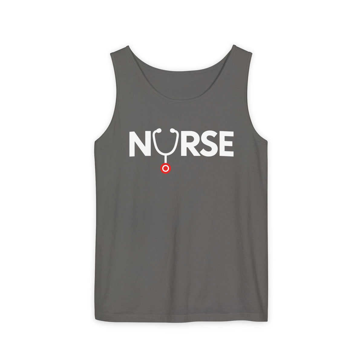Nurse Stethoscope U Comfort Colors Tank Top