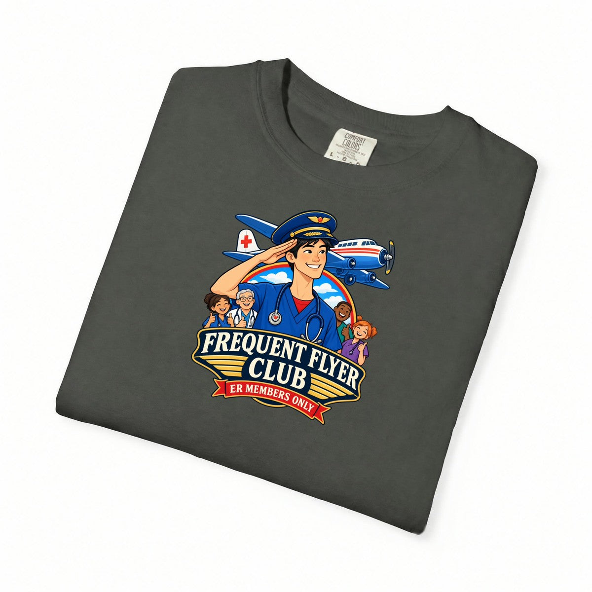 Frequent Flyer Club ER Nurse Tee