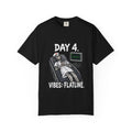 Day 4 Vibes Flatline Skeleton Nurse Comfort Colors T-Shirt