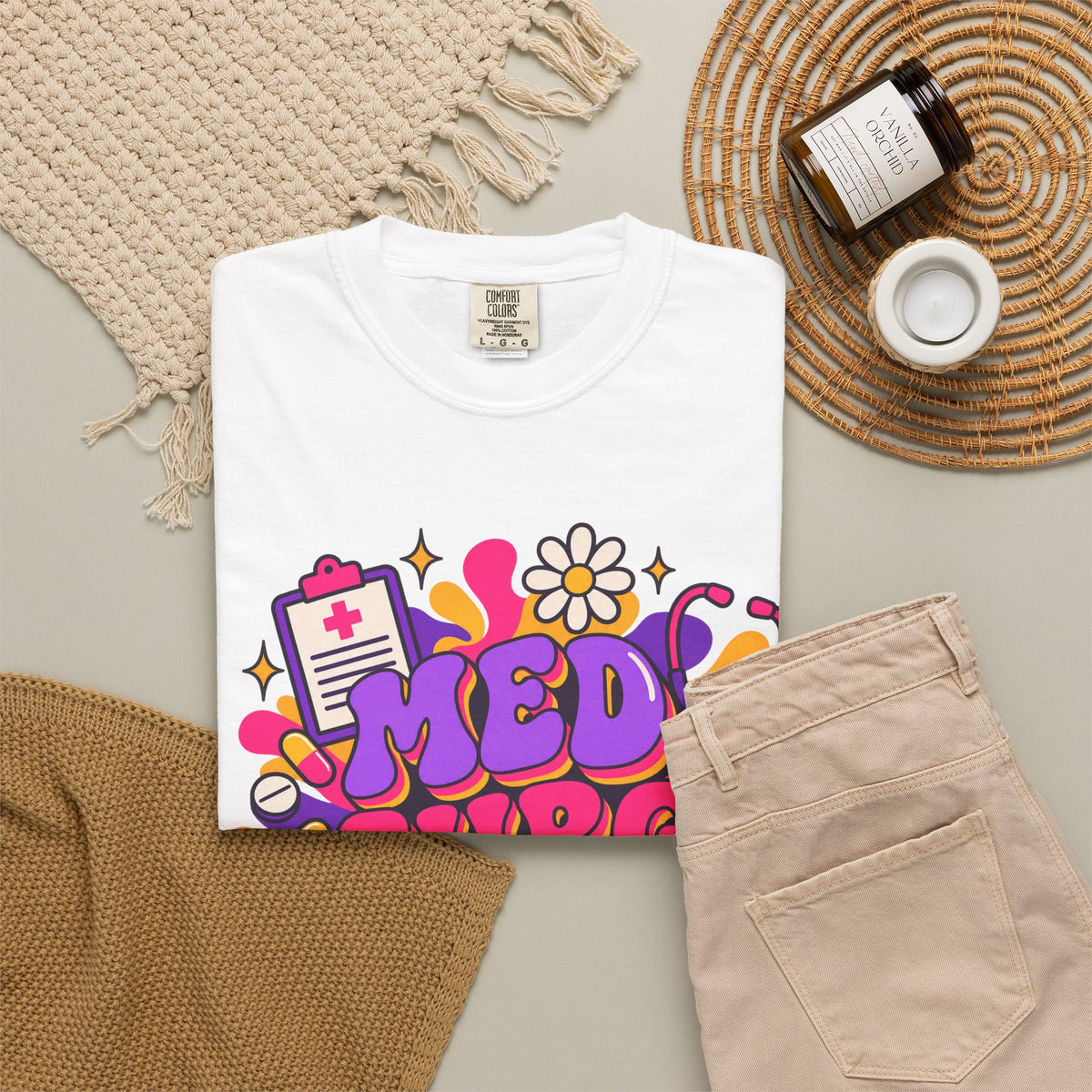 Med Surg Nurse Medical-Surgical Comfort Colors T-Shirt