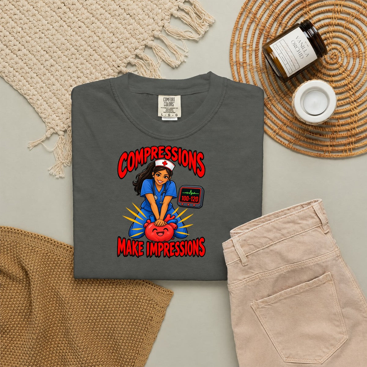 Compressions Make Impressions Women's Nurse Tee